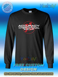 New Accuracy International Logo Men's Long Sleeve T-Shirt