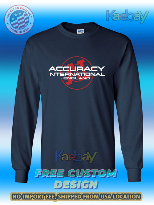 New Accuracy International Logo Men's Long Sleeve T-Shirt