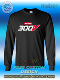 New Tee Shirt Motul 300V Motorsport Logo Men's T-Shirt Men's Long Sleeves T-Shirts