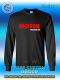 New Tee Shirt Motul Motor Oil Logo Men's T-Shirt Men's Long Sleeves T-Shirts