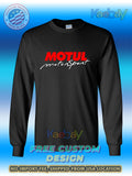 New Tee Shirt Motul motorsport Logo Men's T-Shirt Men's Long Sleeves T-Shirt