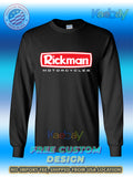 New Tee Shirt Rickman Motorcycles Logo Men's T-Shirt Men's Long Sleeves T-Shirt